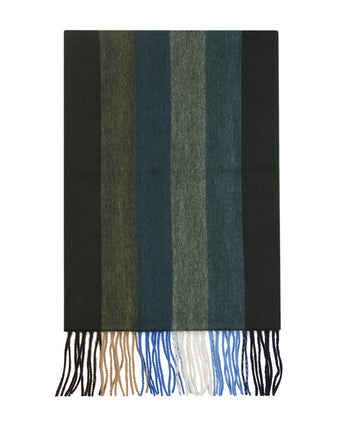 Sjaal Wol en Cashmere 30X190 | Groen