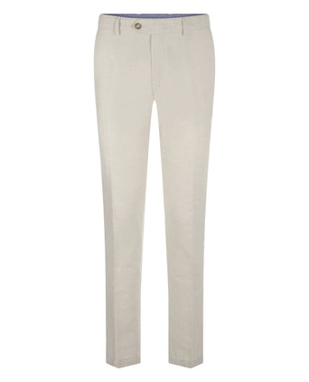 Chino Derby Linnen en Katoen | Bruin