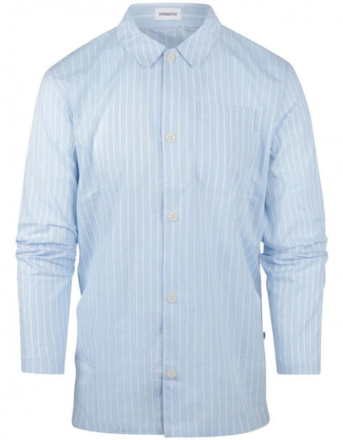 Pyjama set poplin katoen | Blauw