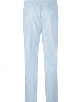 Pyjama set poplin katoen | Blauw