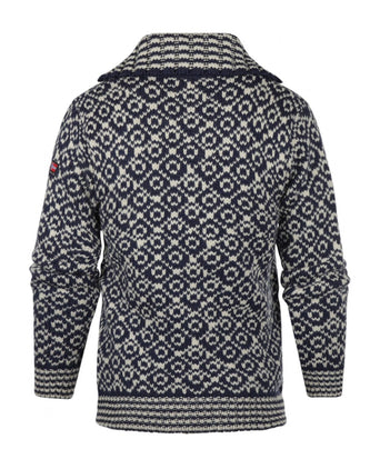 Trui Svalbard hoge rits | Navy Blauw