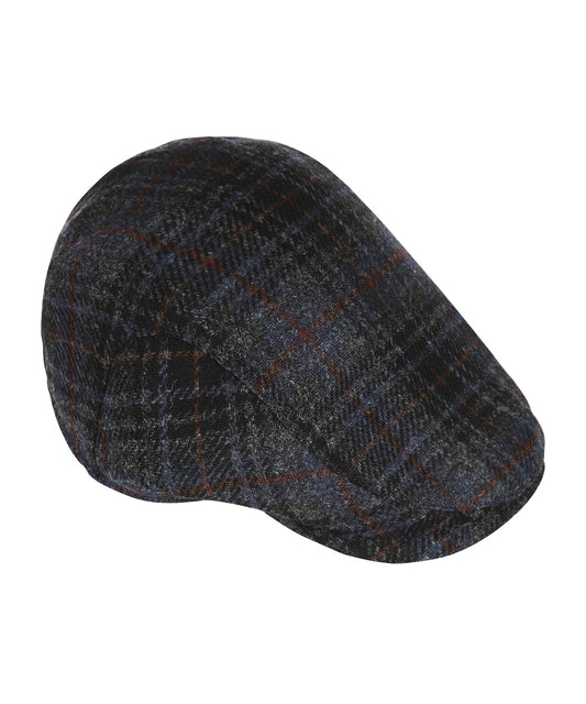 Tweed Cap | Blauw/Groen ruit
