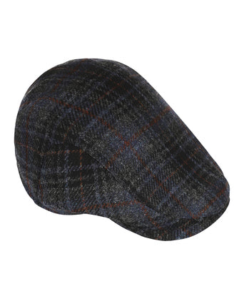 Tweed Cap met Oorflappen | Blauw