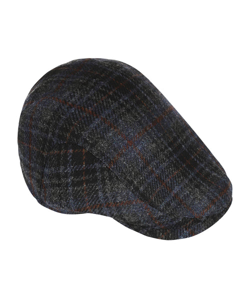 Tweed Cap met Oorflappen | Blauw