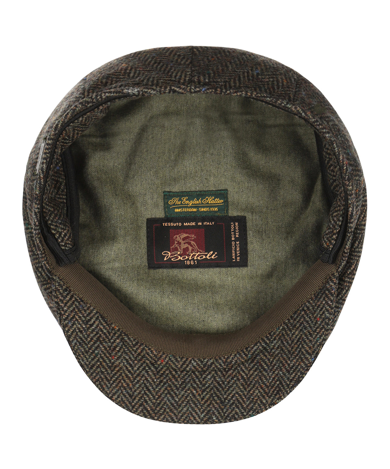 Tweed Cap with Earflaps | Green