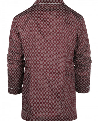 Pyjama set katoen | Bordeaux Rood