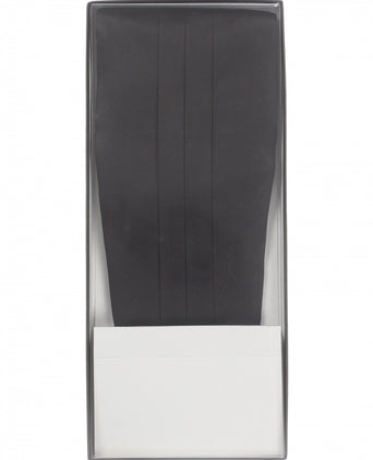 Zijden Cumberband | Zwart