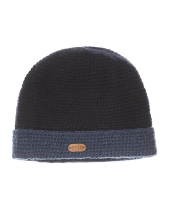 Muts Wol Fleece Lining | Navy Blauw