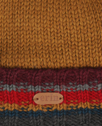 Muts Wol Fleece Lining | Geel