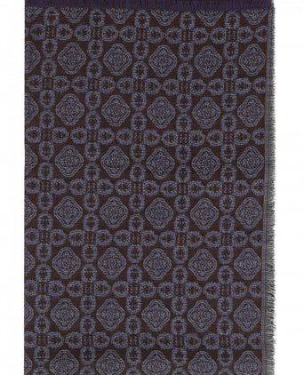 Sjaal Wol 60X190 | Bruin