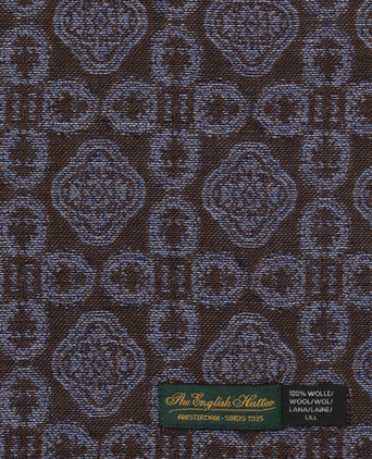 Sjaal Wol 60X190 | Bruin