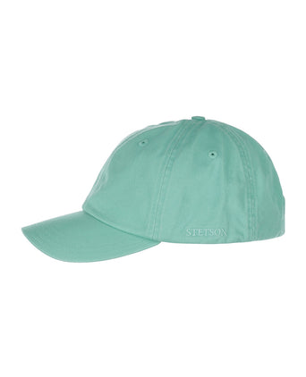 Stetson Baseball Cap Cotton | Mos Groen