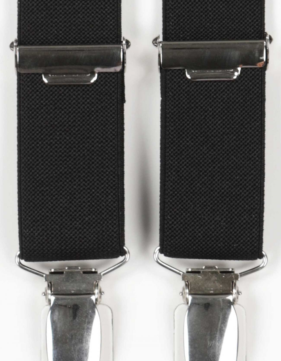 Schmale Zahnspange mit Clips | Schwarz
