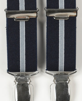 Smalle Bretels met clips | Blauw