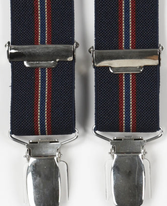 Smalle Bretels met clips | Blauw