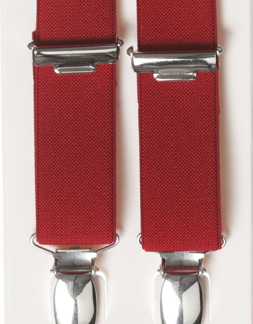Smalle Bretels met clips | Bordeaux Rood