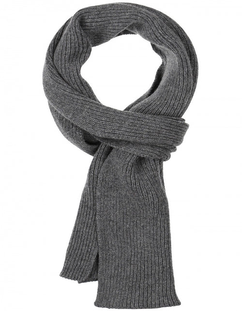 WL Cashmere Rib Sjaal | Grijs