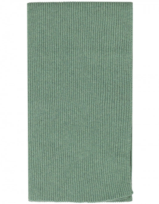Cashmere Rib Sjaal | Gras Groen
