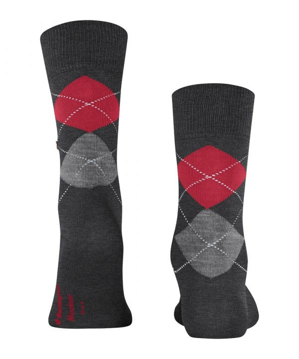 Manchester Herrensocken | Grau
