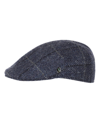 Tweed Cap Voorgevormd | Blauw