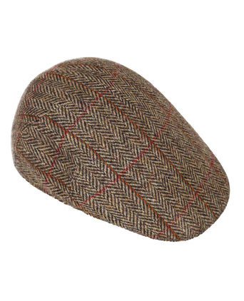 Tweed Cap Voorgevormd | Bruin