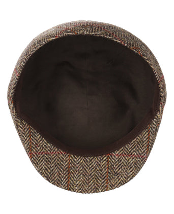 Tweed Cap Voorgevormd | Bruin