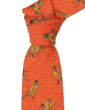 Wollen stropdas | Bruin Wollen stropdas | Bruin