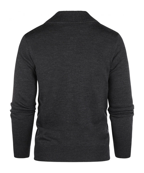 Merino Ritsvest | Antraciet Grijs