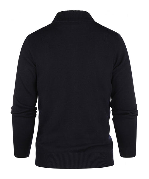 Merino Ritsvest | Navy Blauw