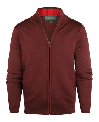 Merino Ritsvest | Rood
