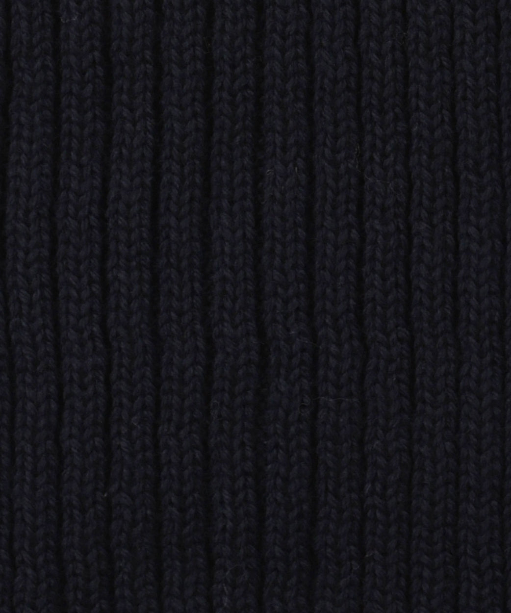 Gerippter Merinoschal | Marineblau