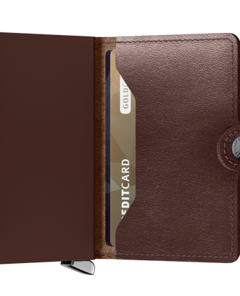 Secrid Premium Miniwallet | Dusk Dark Brown