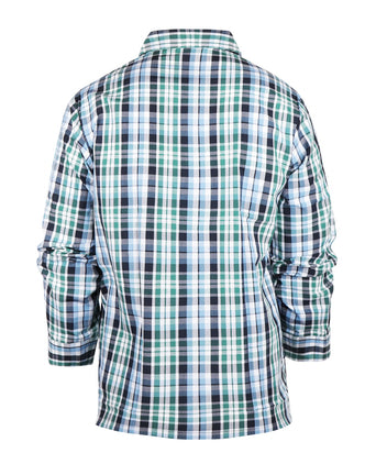 Derek Rose Flannel Pyjama Set | Blauw