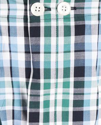 Derek Rose Flannel Pyjama Set | Blauw