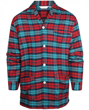 Derek Rose Flannel Pyjama Set | Rood