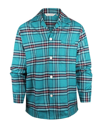 Derek Rose Flannel Pyjama Set | Groen