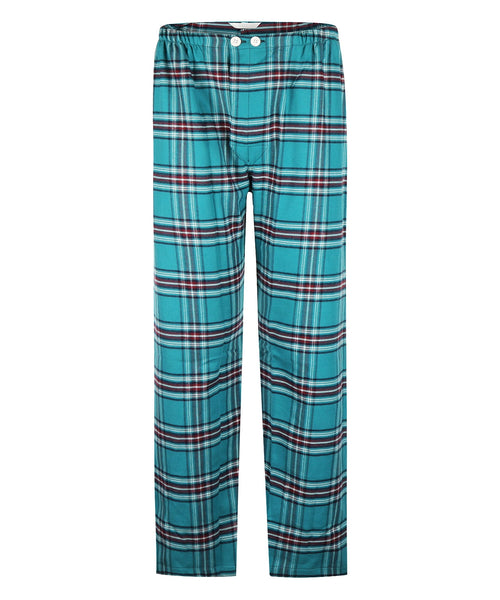 Derek Rose Flannel Pyjama Set | Groen