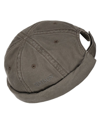 Docker Muts Cotton | Olijf Groen