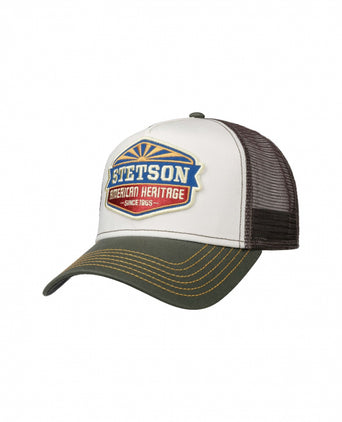 Trucker Cap Sun | Olijf Mix