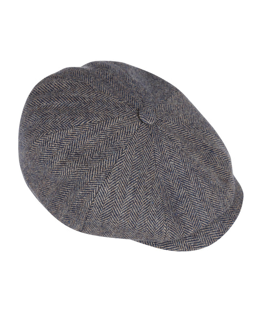 Hatteras Wool Herringbone | Grijs/Bruin Herringbone
