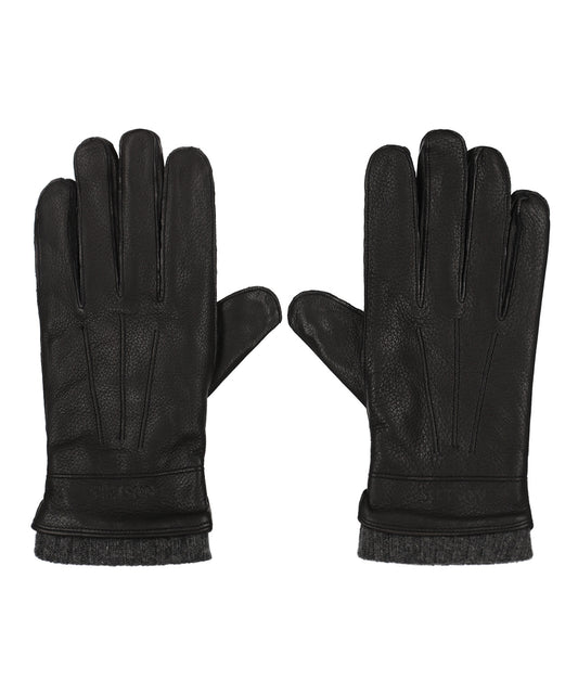Gloves Deer/Cashmere | Zwart