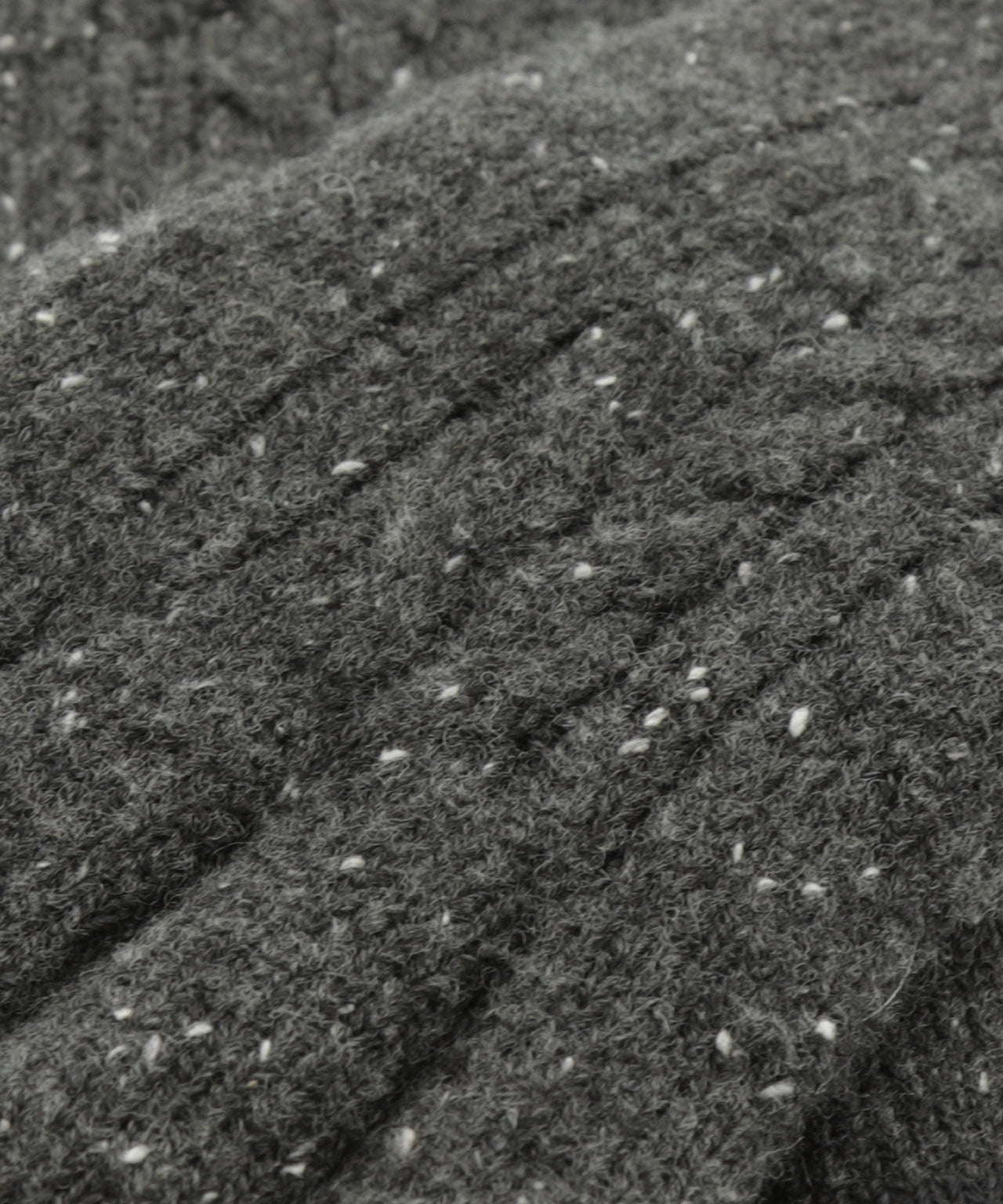 Cable Knit Glove | Anthracite Grey