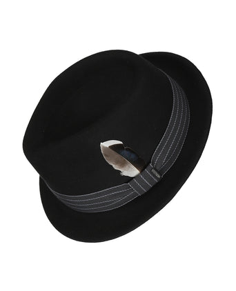 Trilby Woolfelt | Zwart