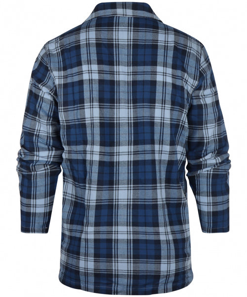 Pyjama Set Flannel | Navy Blauw