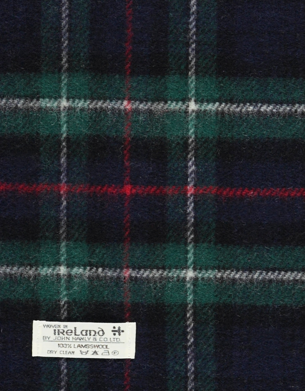 Checked Lambswool Scarf | MacKenzie