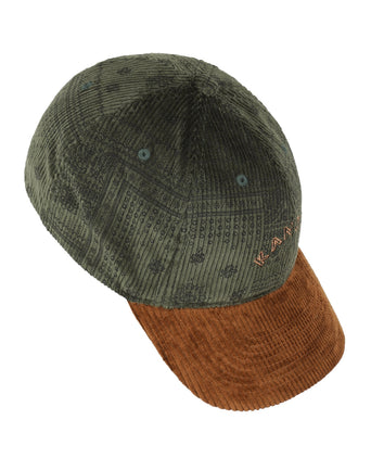 Kangol Corduroy Baseball Cap | Groen