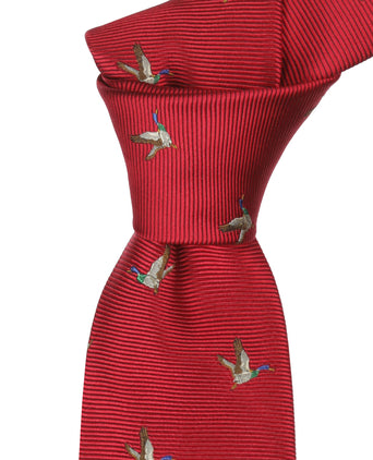 Zijden Stropdas | Rood