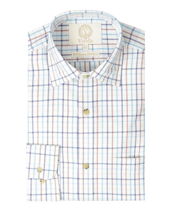 Viyella Shirt | Blauw