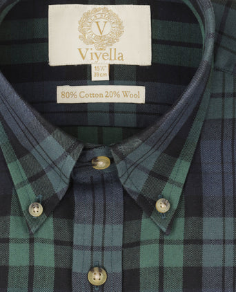 Viyella Shirt Button Down | Blackwatch