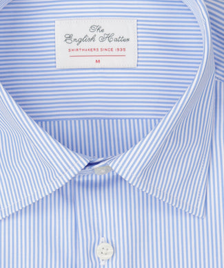 Shirt Classic Dress | Blauw Shirt Classic Dress | Blauw